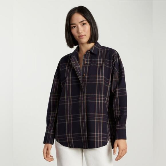 NWOT Everlane Oversize Poplin Shirt - Picture 1 of 9